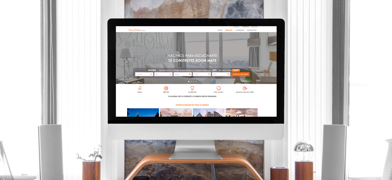 Web cadena hotelera Web cadena hotelera