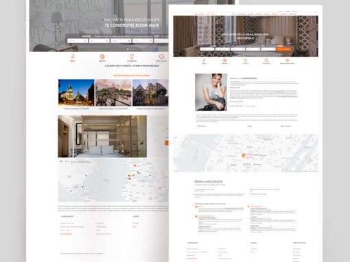 Web cadena hotelera