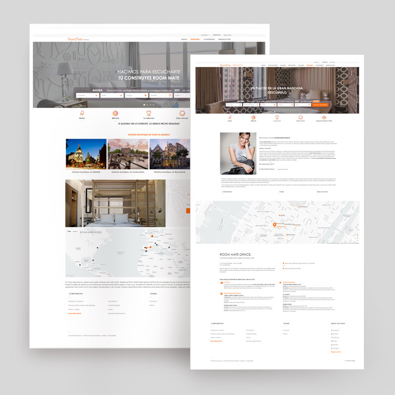 Web cadena hotelera Web cadena hotelera